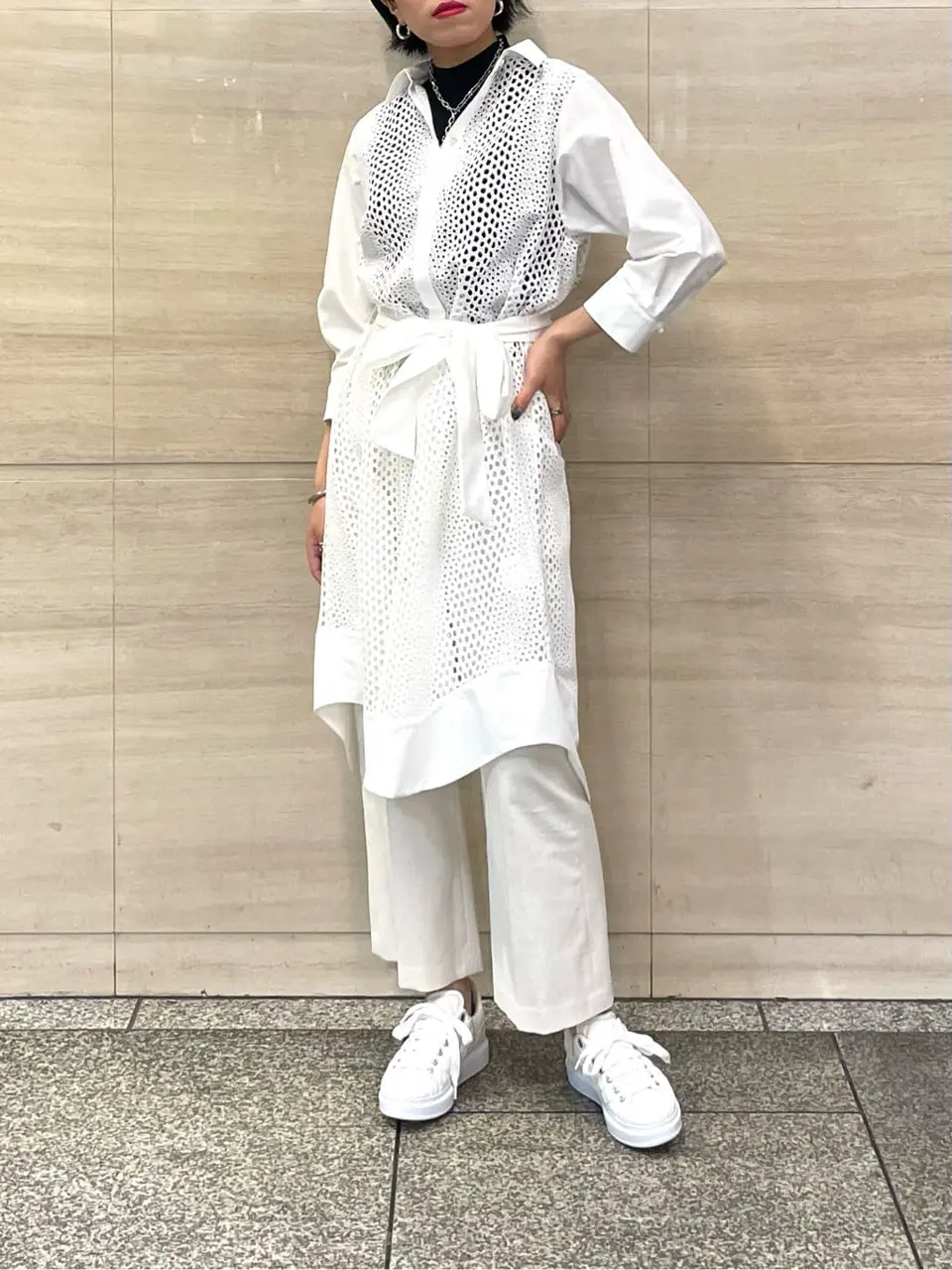 GRACE CONTINENTAL yoshi コーディネート画像