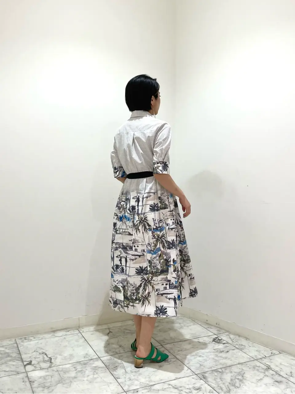 GRACE CONTINENTAL yoshi コーディネート画像