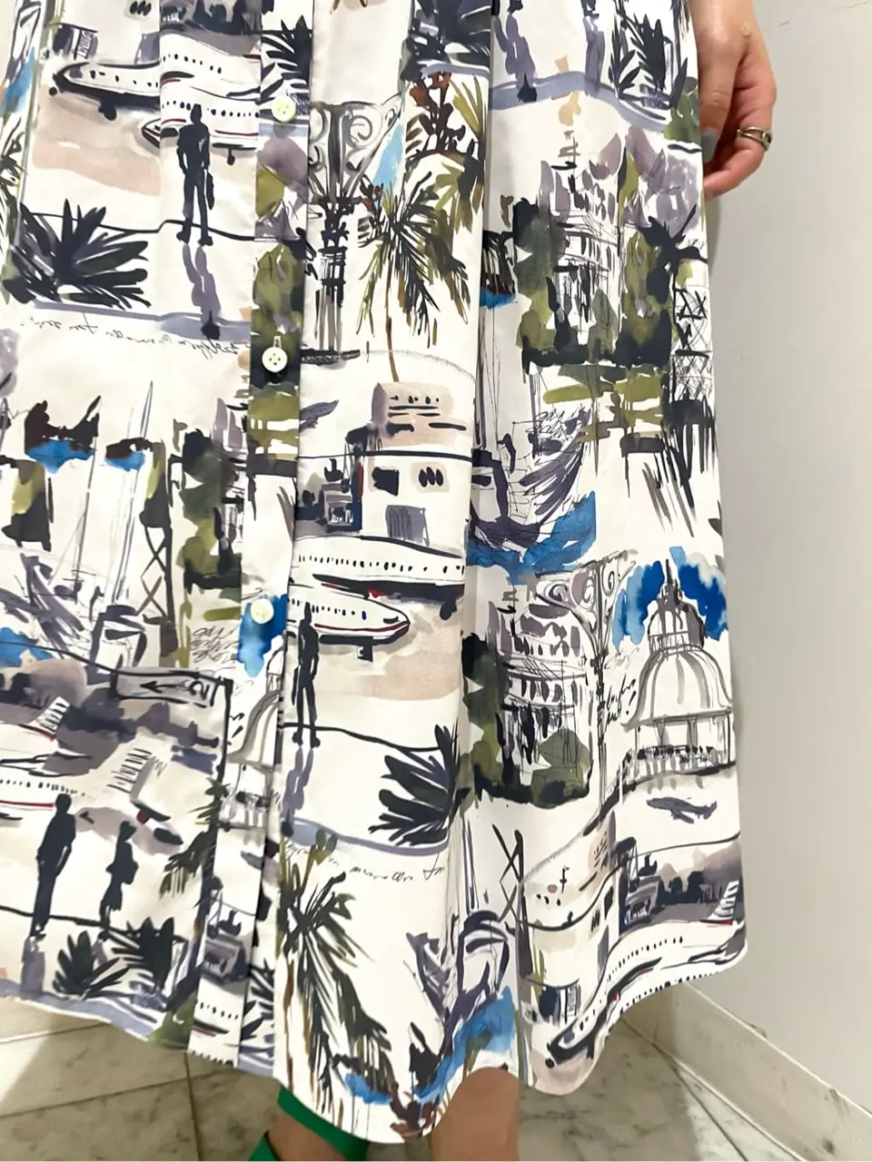 GRACE CONTINENTAL yoshi コーディネート画像