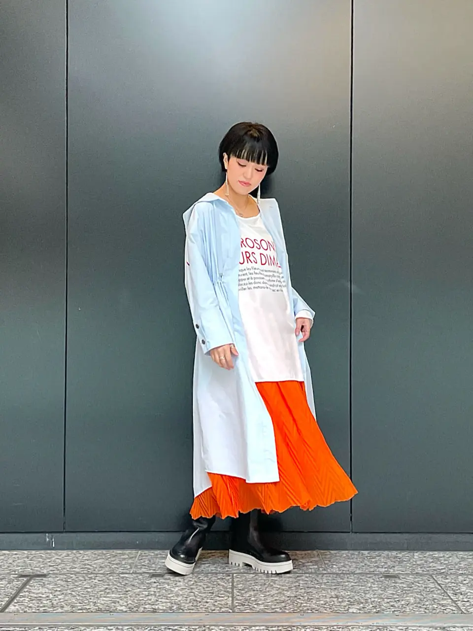 GRACE CONTINENTAL yoshi コーディネート画像