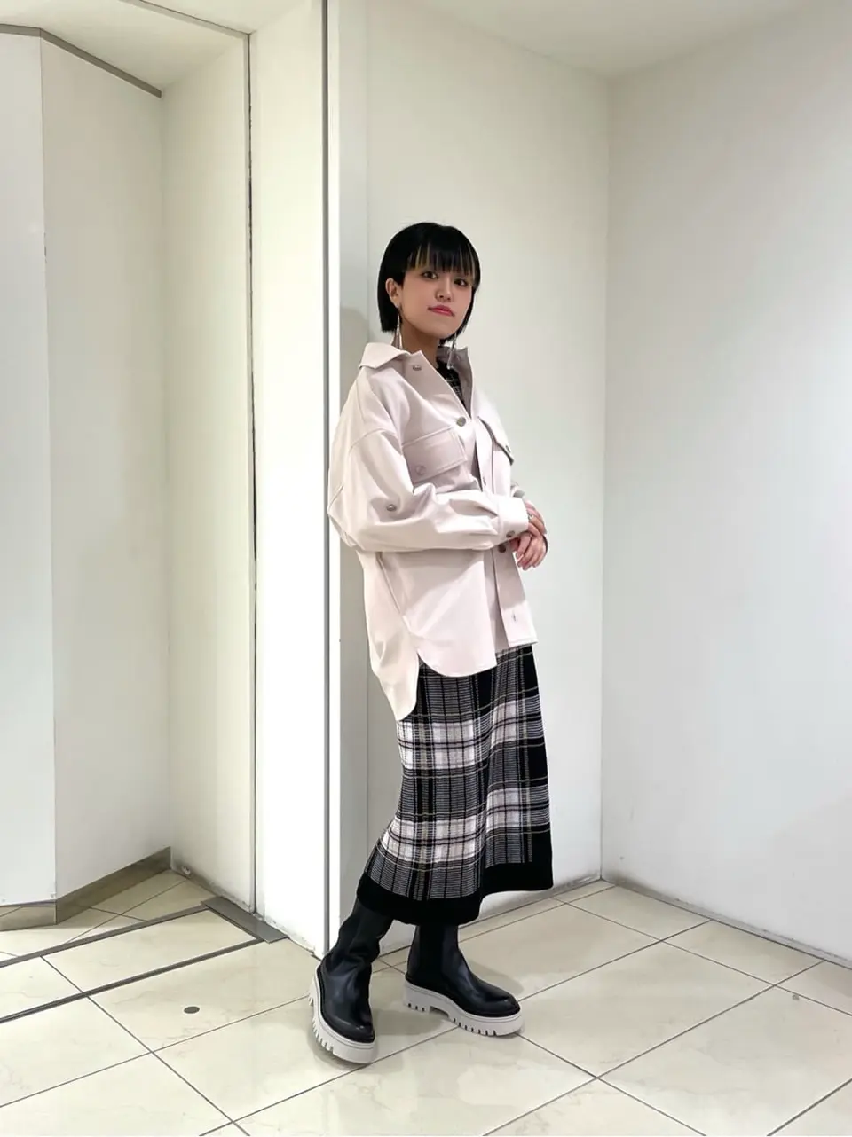 GRACE CONTINENTAL yoshi コーディネート画像