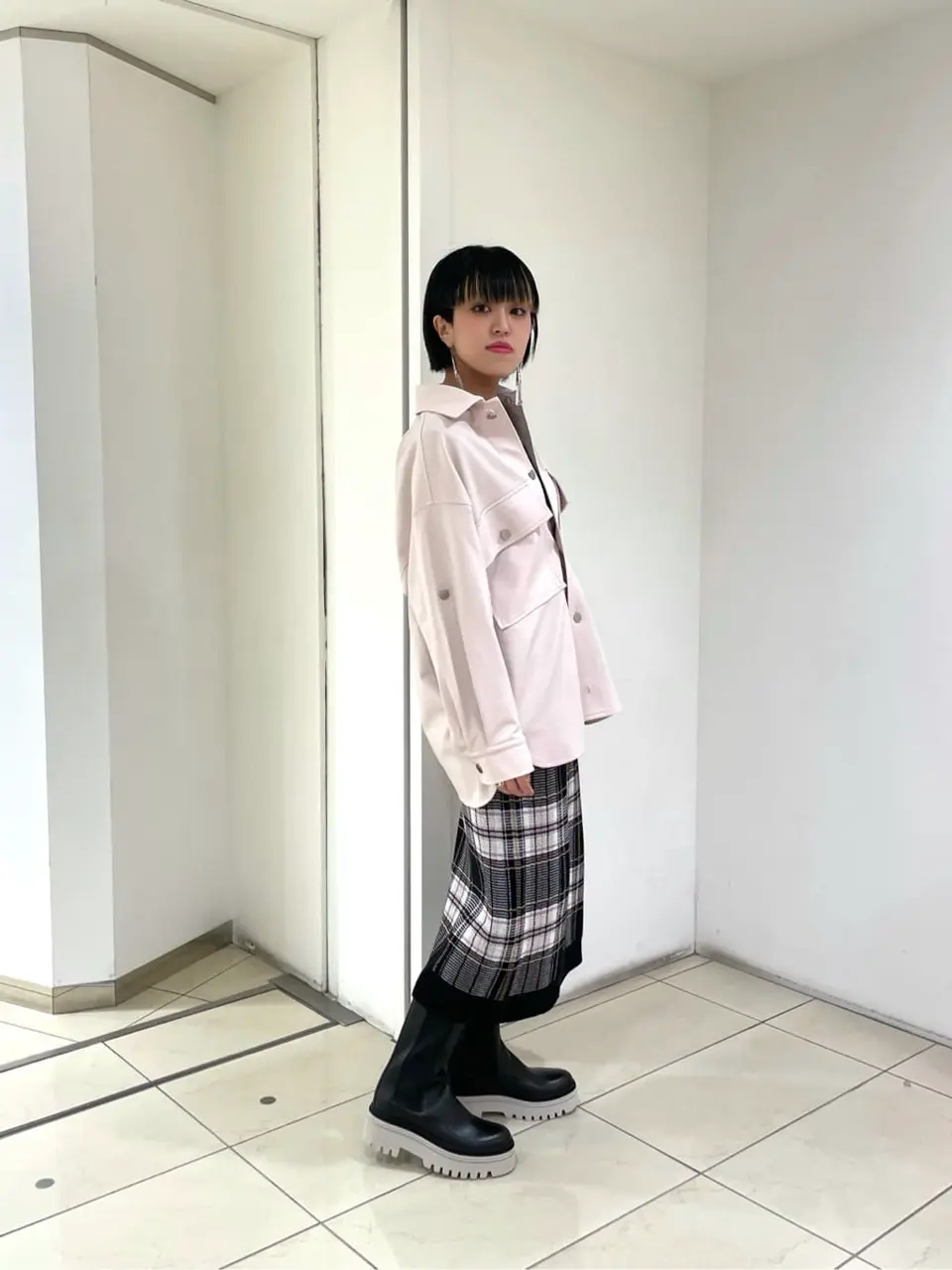 GRACE CONTINENTAL yoshi コーディネート画像