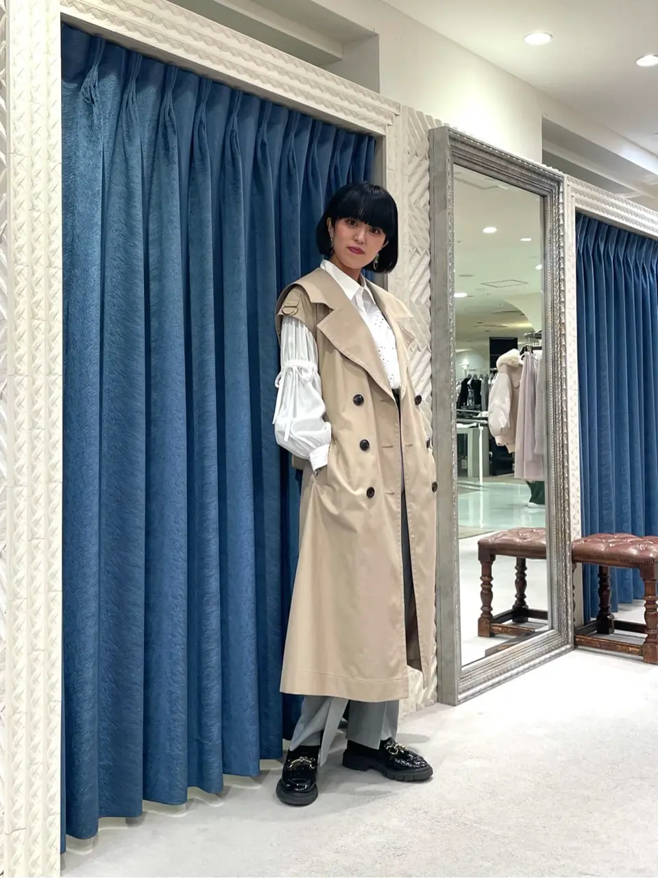 GRACE CONTINENTAL yoshi コーディネート画像