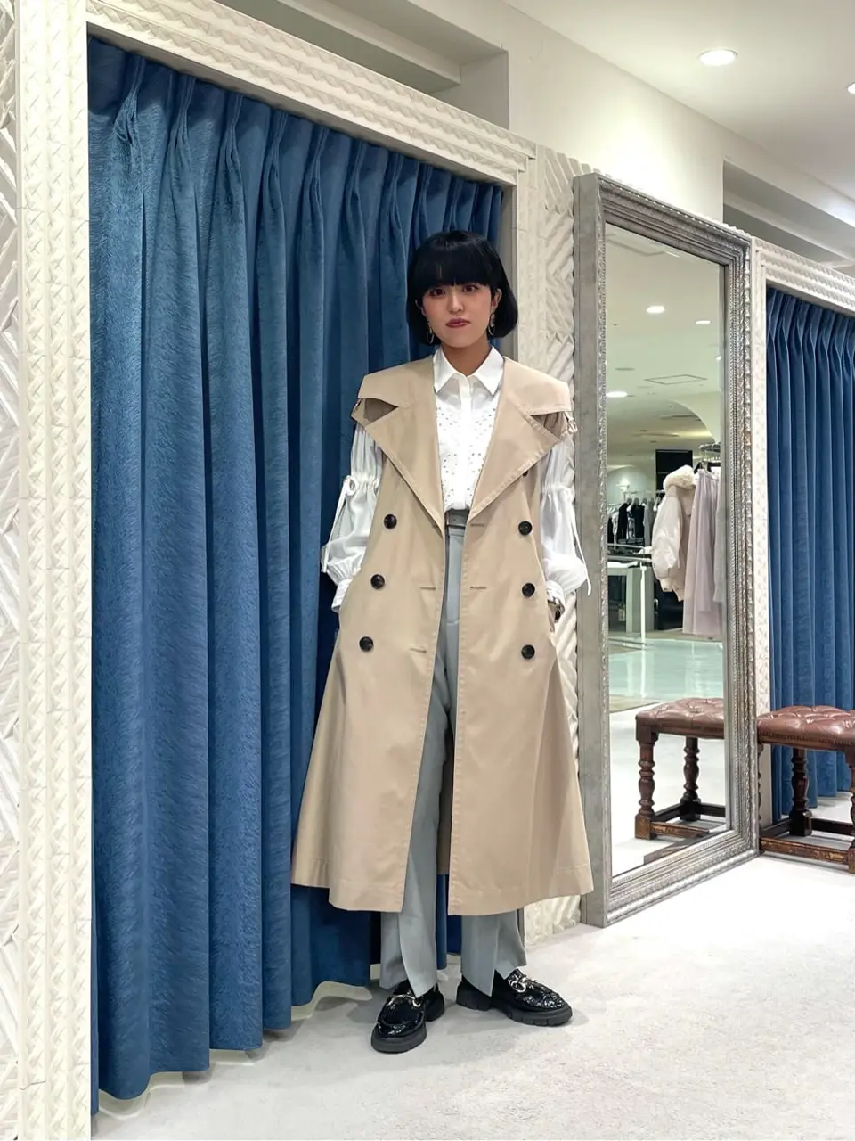 GRACE CONTINENTAL yoshi コーディネート画像