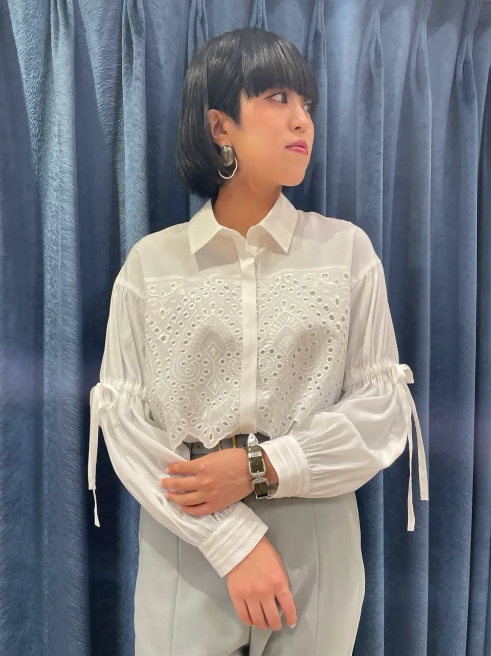 GRACE CONTINENTAL yoshi コーディネート画像