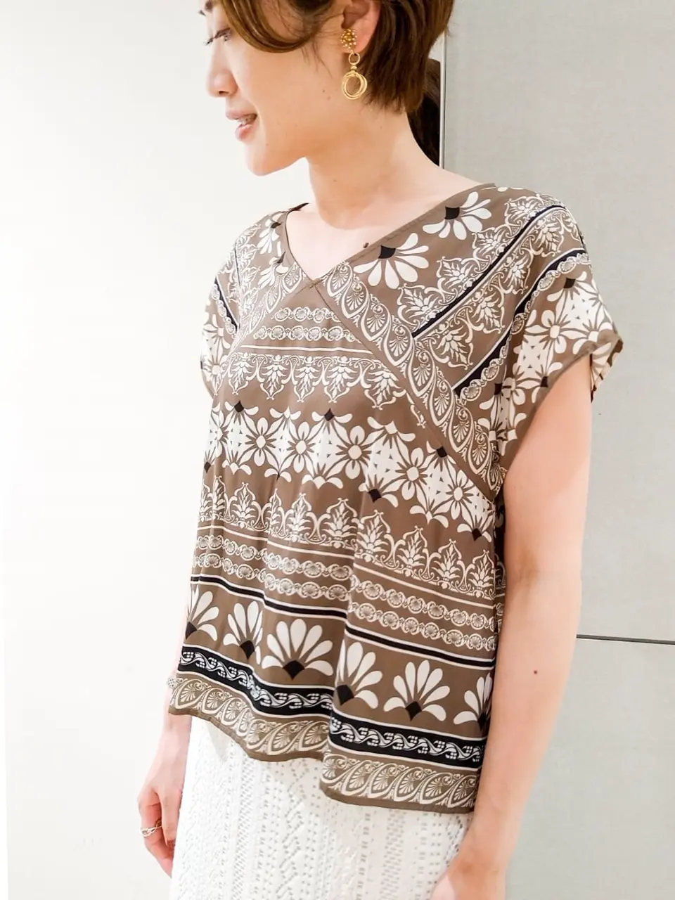 GRACE CONTINENTAL 今野　志保 コーディネート画像