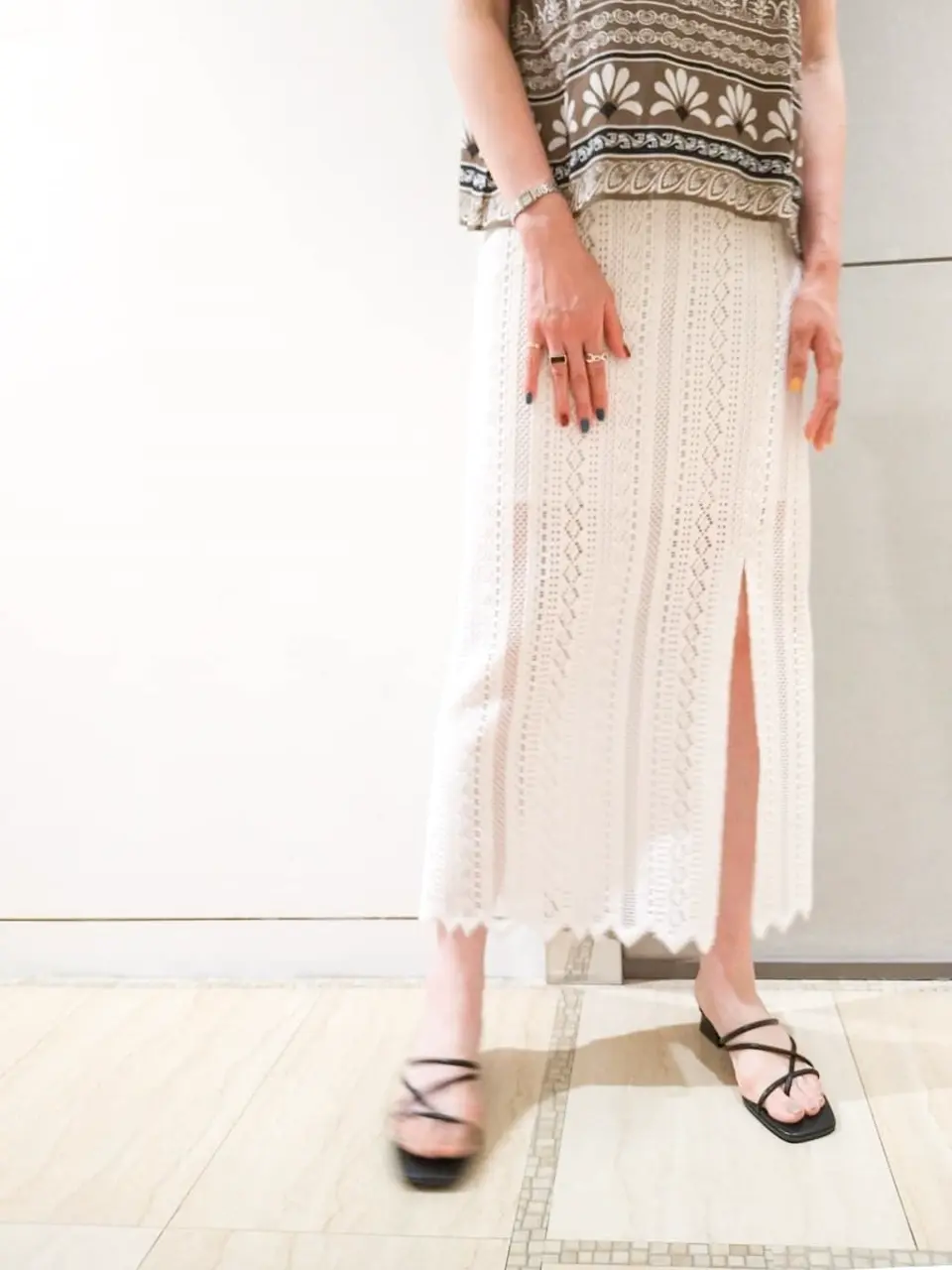 GRACE CONTINENTAL 今野　志保 コーディネート画像