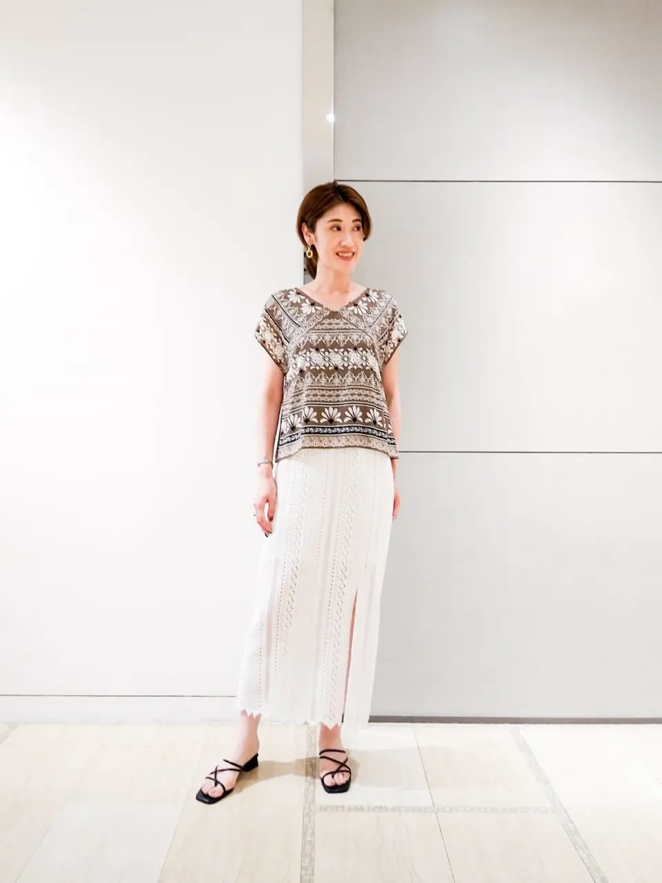 GRACE CONTINENTAL 今野　志保 コーディネート画像