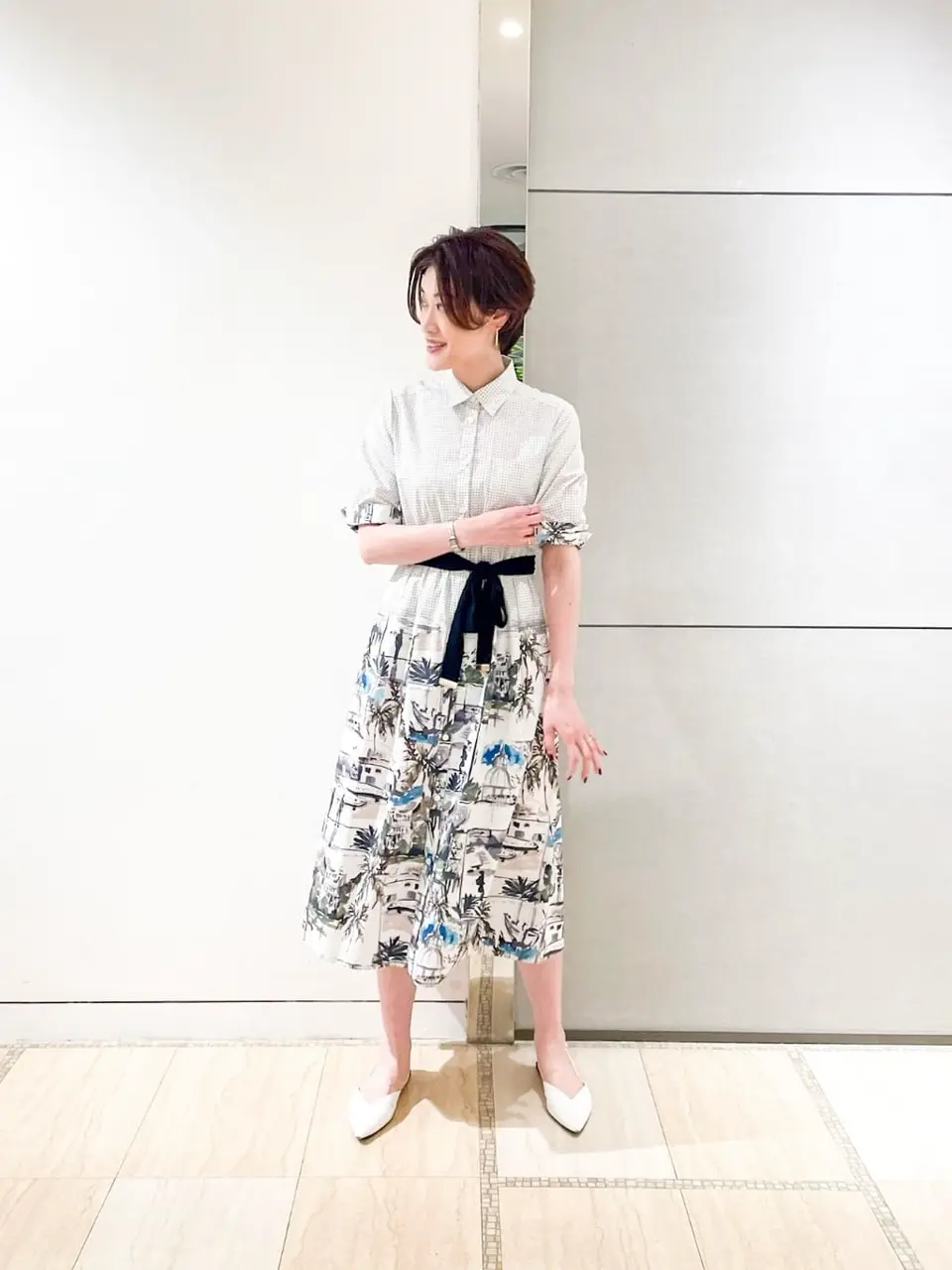 GRACE CONTINENTAL 今野　志保 コーディネート画像