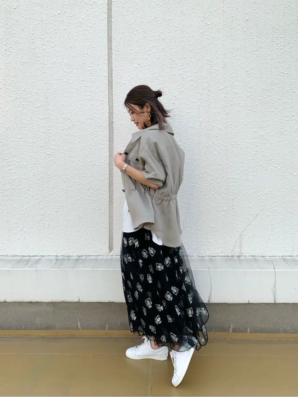 GRACE CONTINENTAL A.Kameyama コーディネート画像