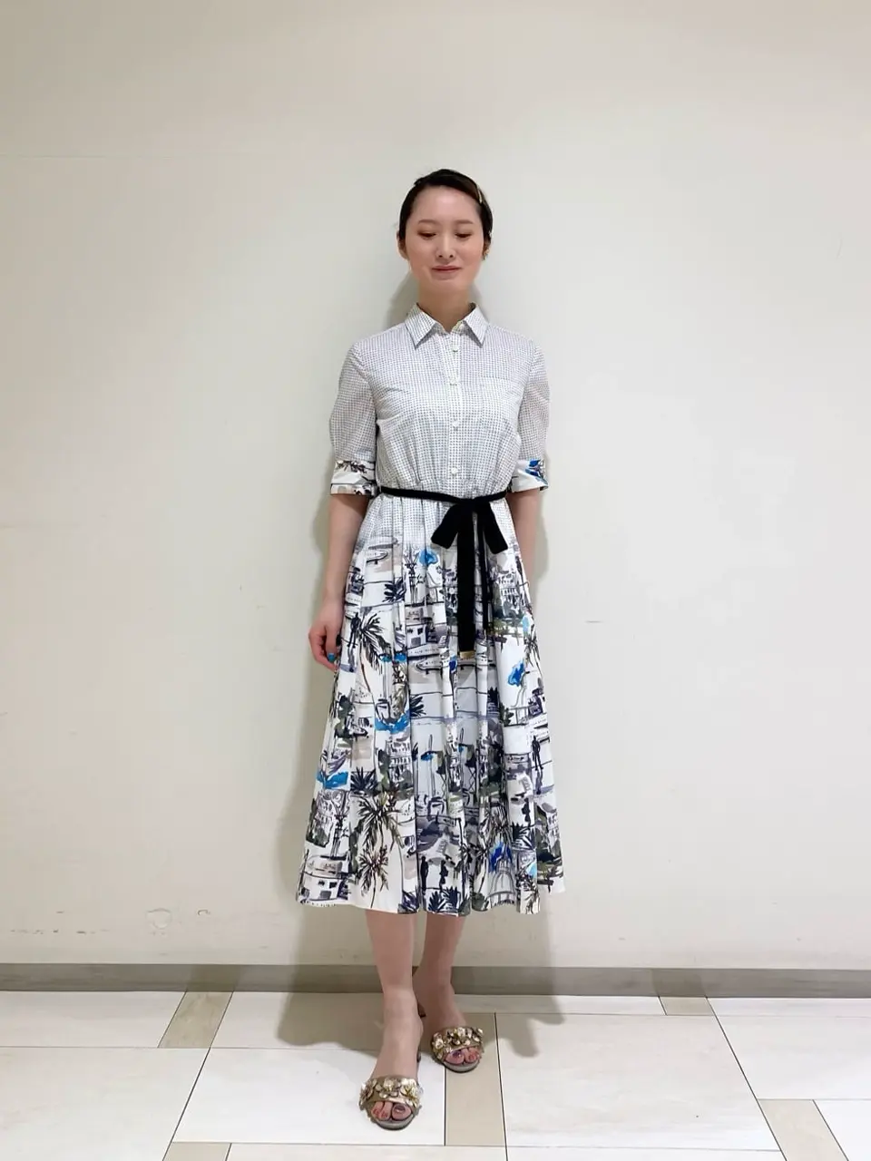 GRACE CONTINENTAL Kogane. コーディネート画像