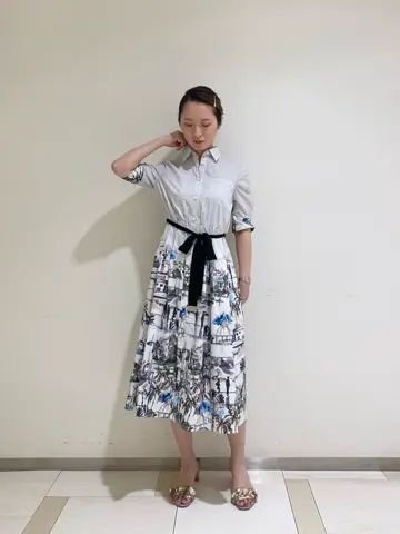 GRACE CONTINENTAL Kogane. コーディネート画像