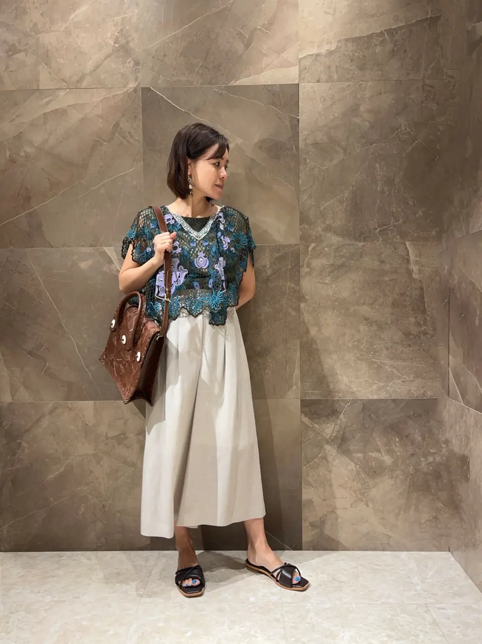 GRACE CONTINENTAL 穐山　香織 コーディネート画像