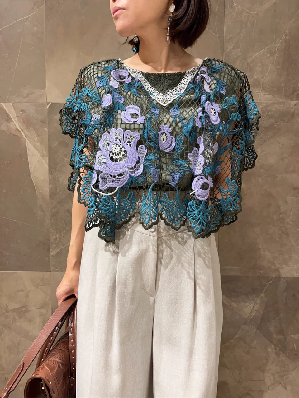 GRACE CONTINENTAL 穐山　香織 コーディネート画像