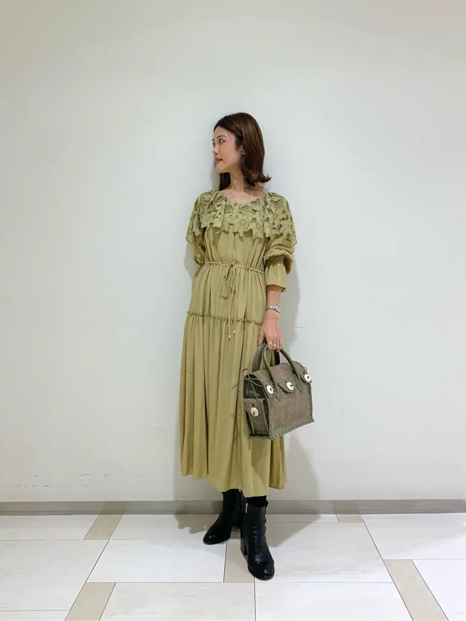 GRACE CONTINENTAL A.Kameyama コーディネート画像