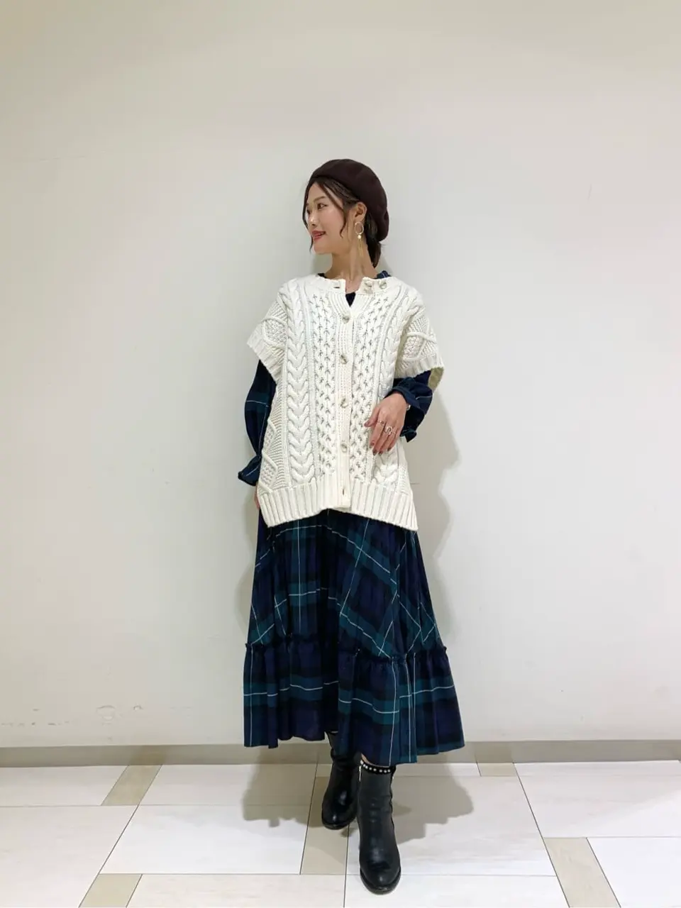 GRACE CONTINENTAL A.Kameyama コーディネート画像