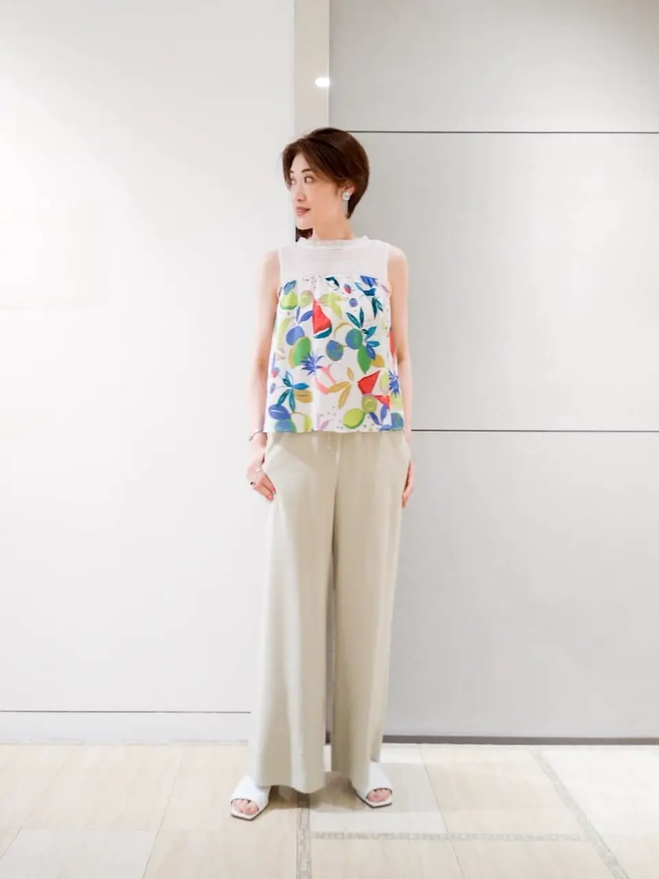 GRACE CONTINENTAL 今野　志保 コーディネート画像