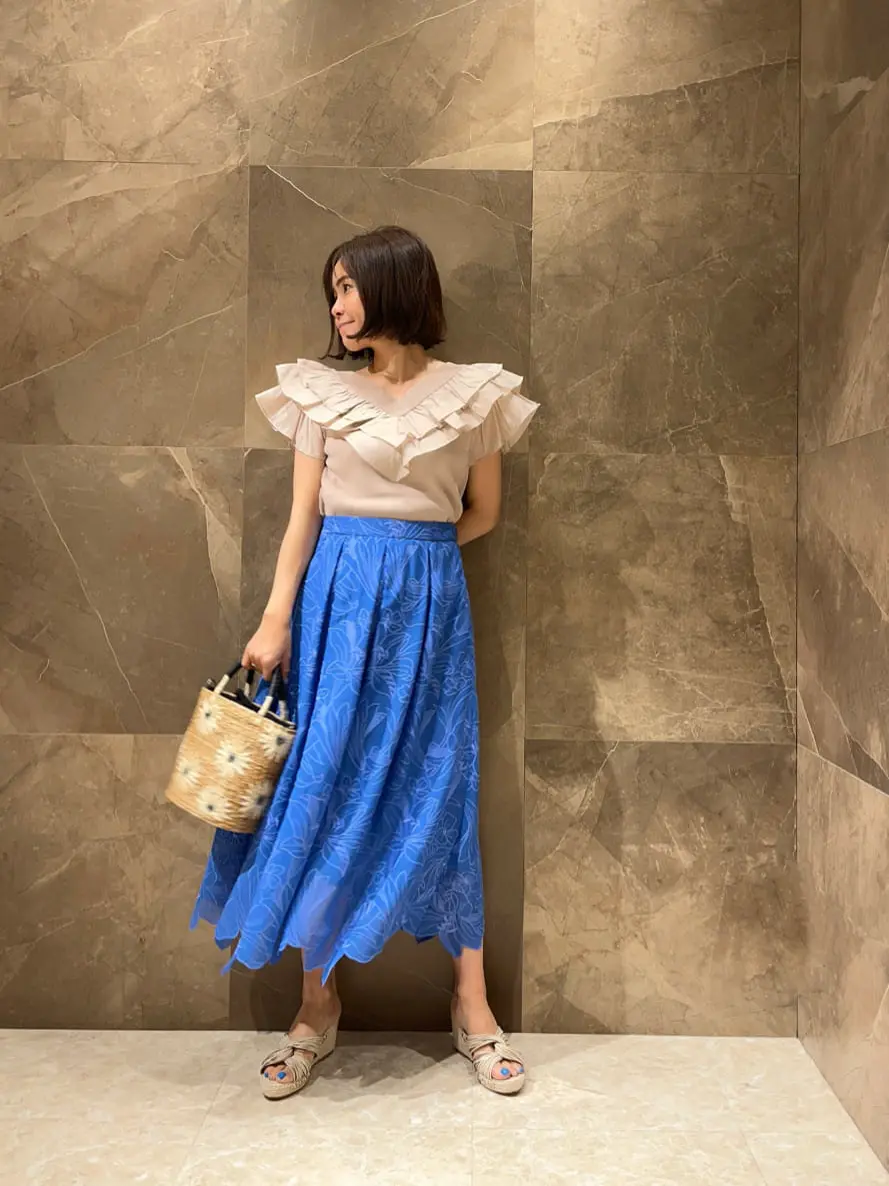 GRACE CONTINENTAL 穐山　香織 コーディネート画像