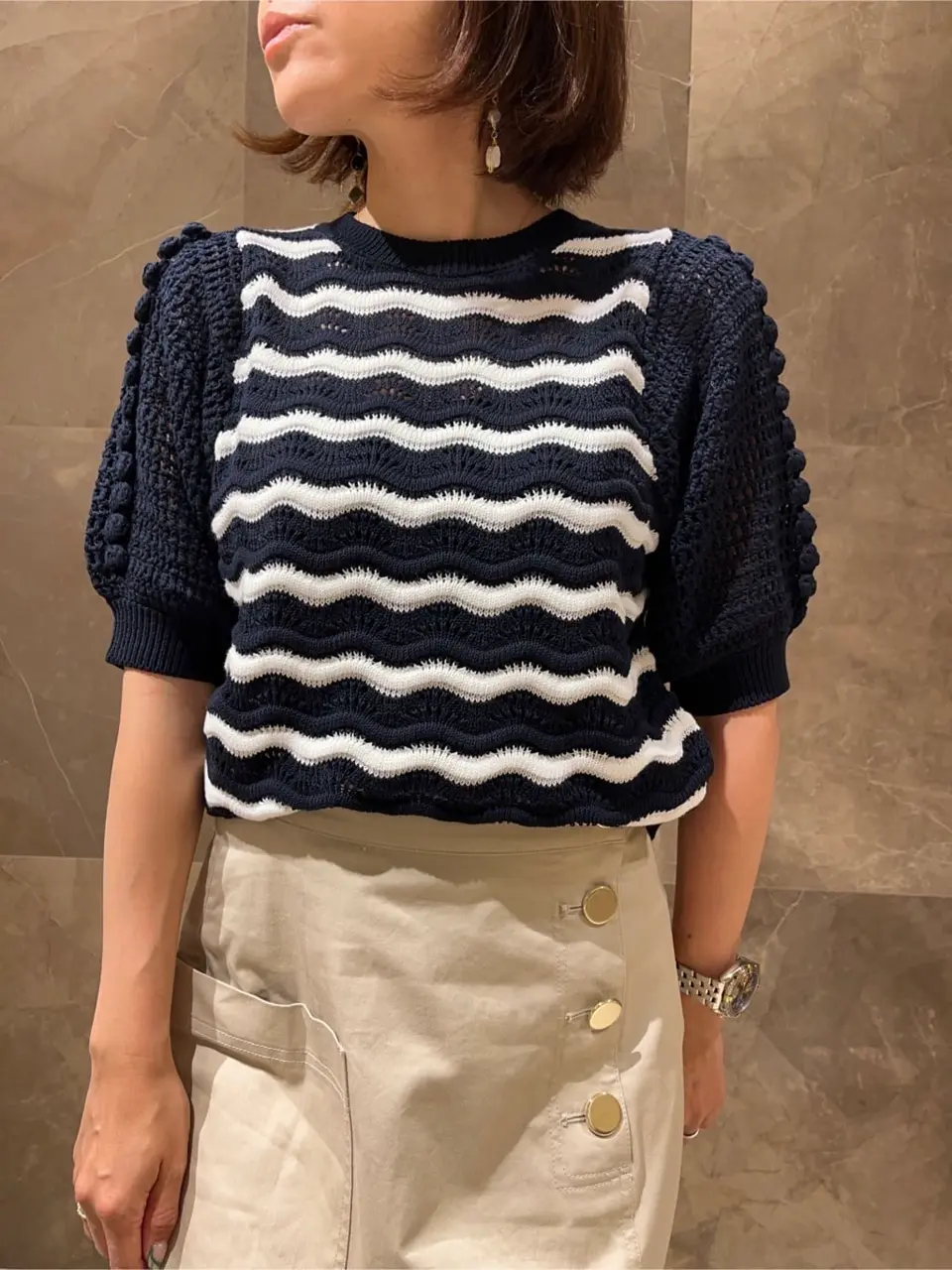 GRACE CONTINENTAL 穐山　香織 コーディネート画像