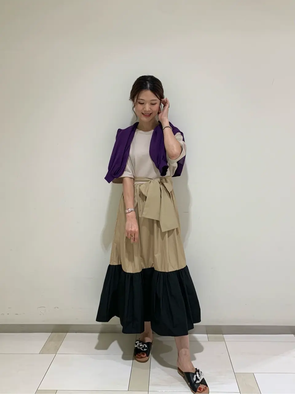 GRACE CONTINENTAL A.Kameyama コーディネート画像