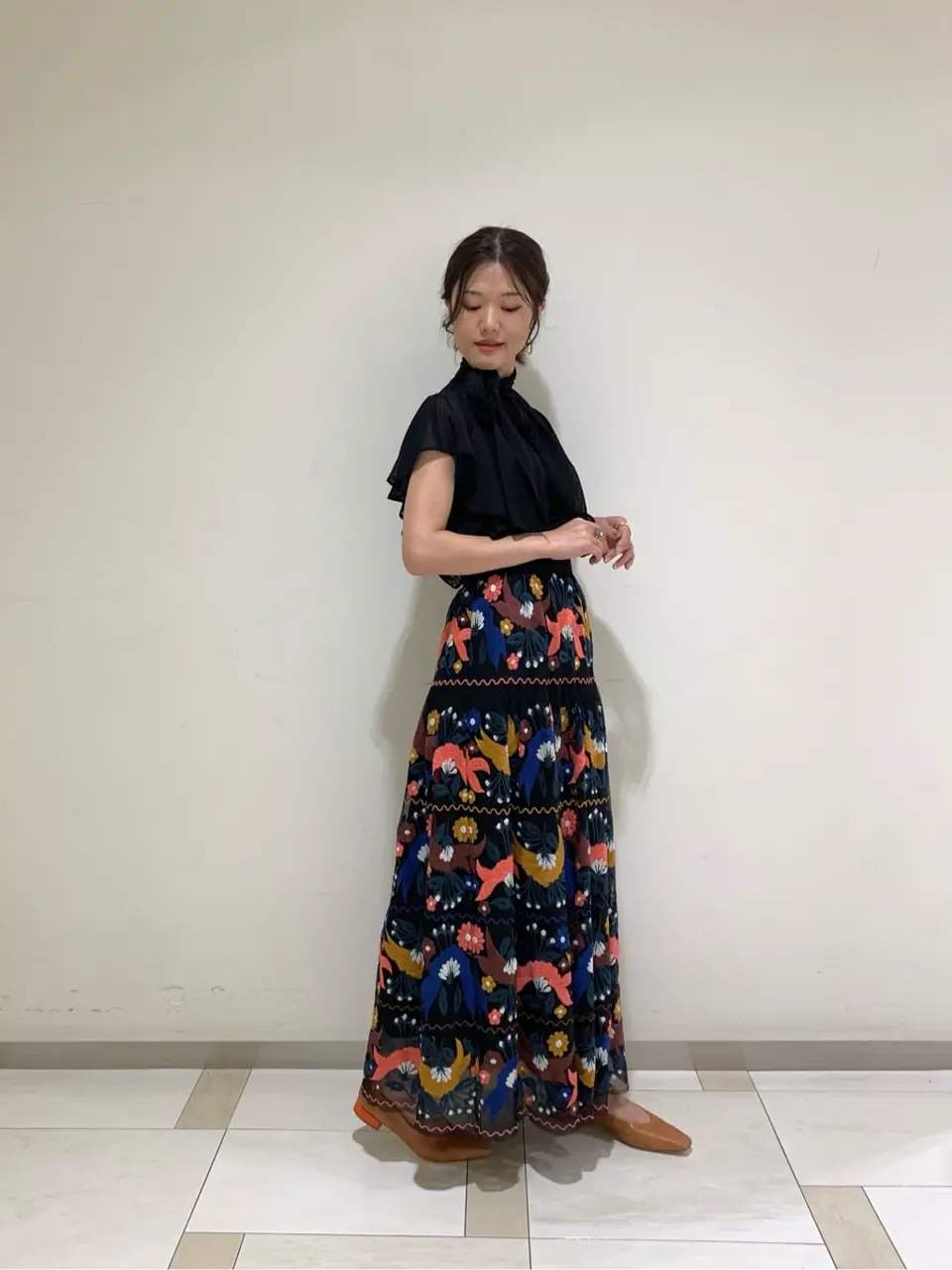 GRACE CONTINENTAL A.Kameyama コーディネート画像