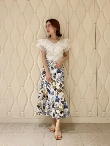 GRACE CONTINENTAL okunaka_desu コーディネート画像