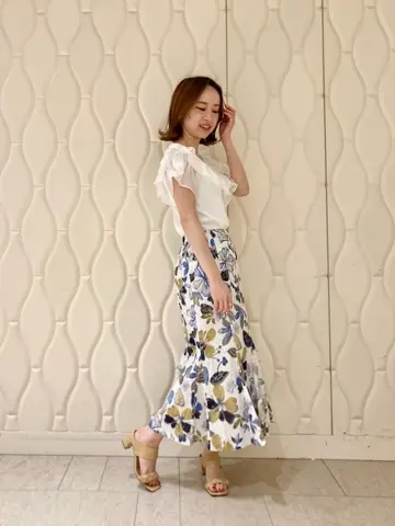 GRACE CONTINENTAL okunaka_desu コーディネート画像