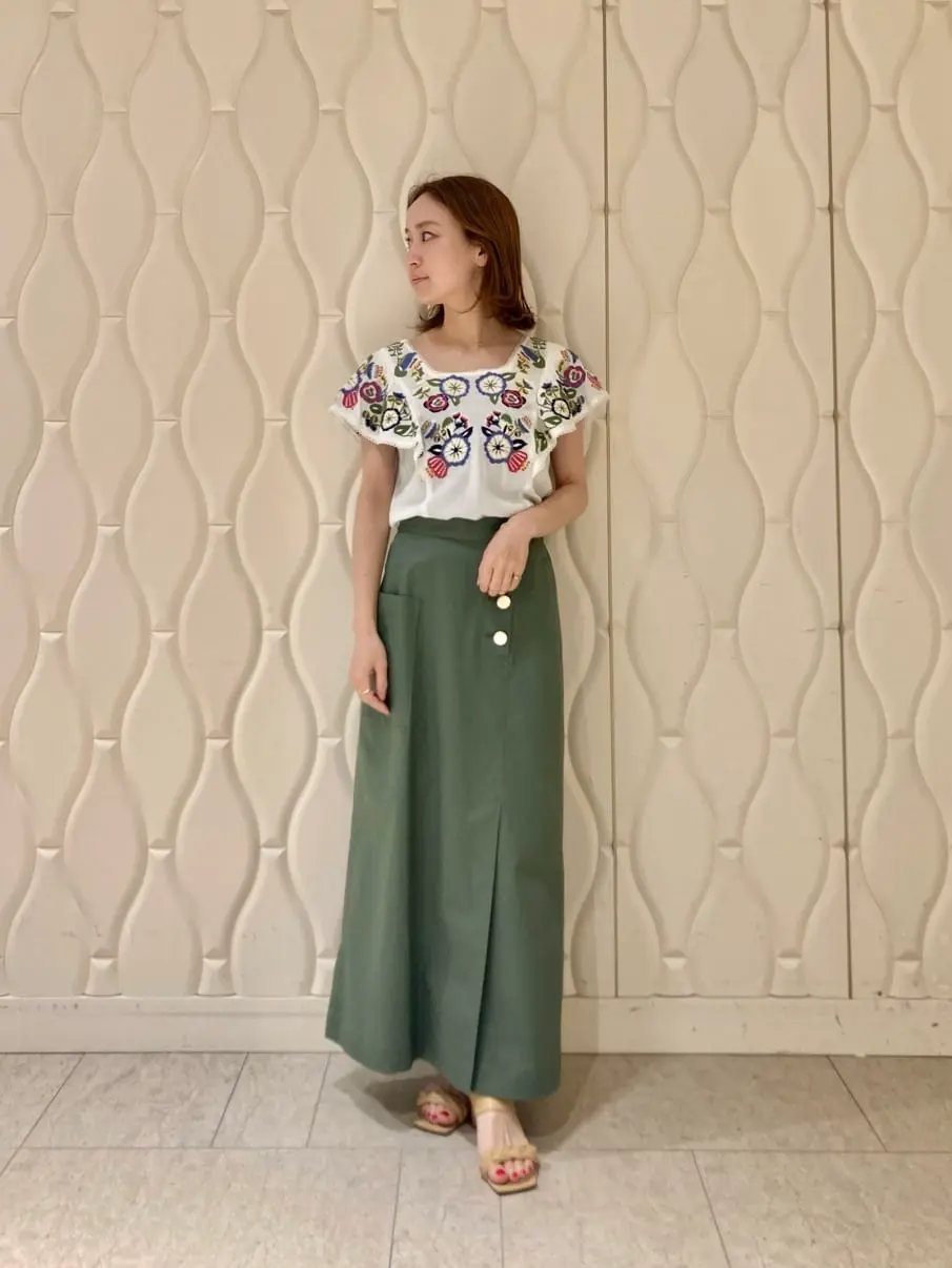 GRACE CONTINENTAL okunaka_desu コーディネート画像