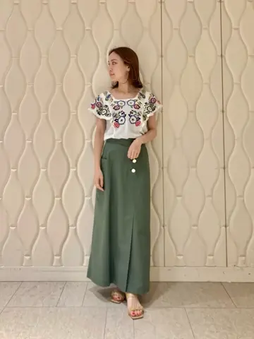 GRACE CONTINENTAL okunaka_desu コーディネート画像