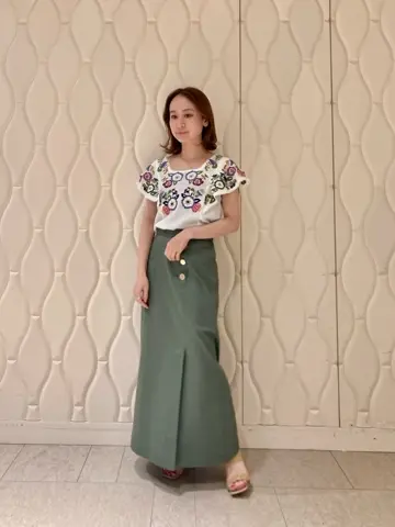 GRACE CONTINENTAL okunaka_desu コーディネート画像