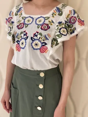 GRACE CONTINENTAL okunaka_desu コーディネート画像