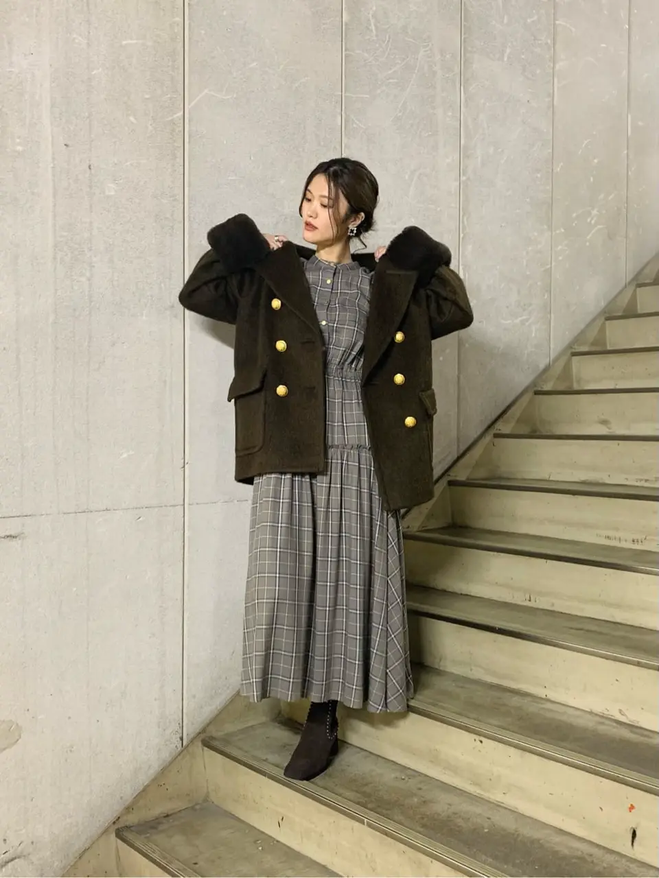 GRACE CONTINENTAL A.Kameyama コーディネート画像