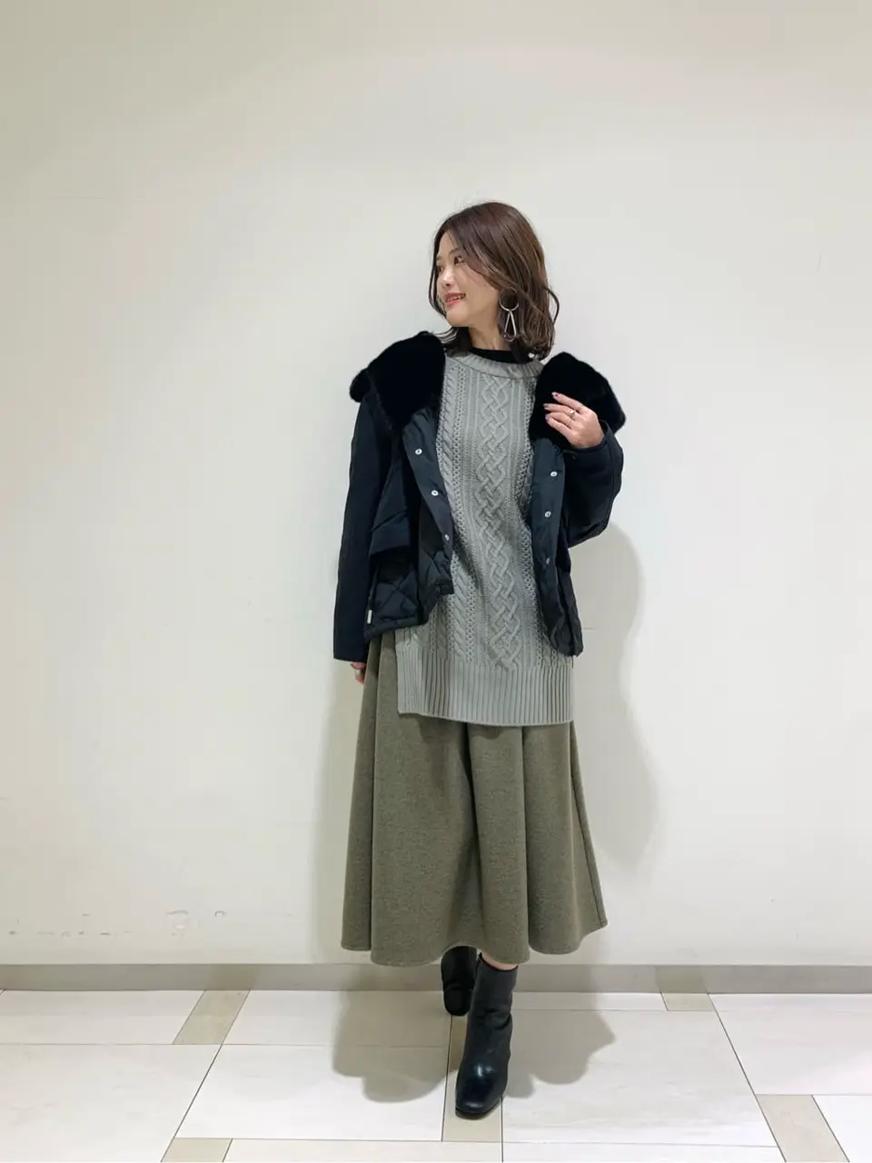 GRACE CONTINENTAL A.Kameyama コーディネート画像