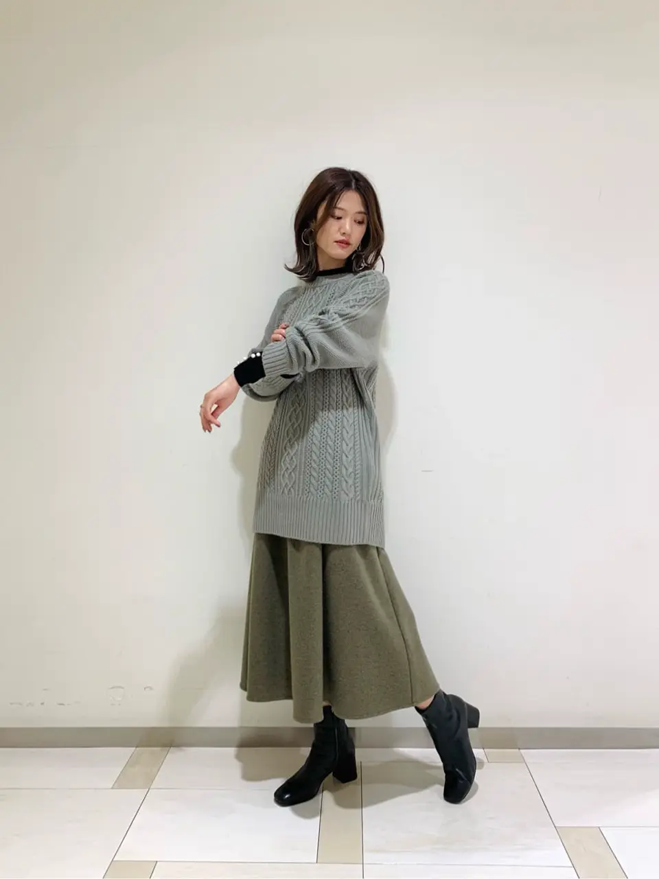 GRACE CONTINENTAL A.Kameyama コーディネート画像