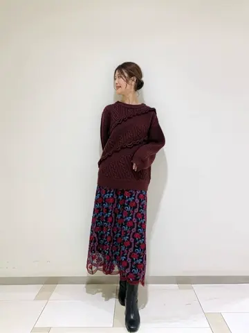 GRACE CONTINENTAL A.Kameyama コーディネート画像