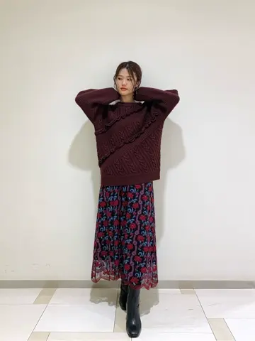 GRACE CONTINENTAL A.Kameyama コーディネート画像