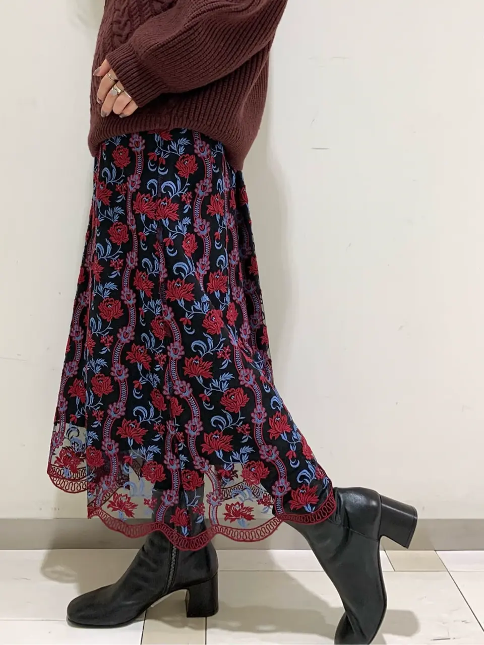 GRACE CONTINENTAL A.Kameyama コーディネート画像