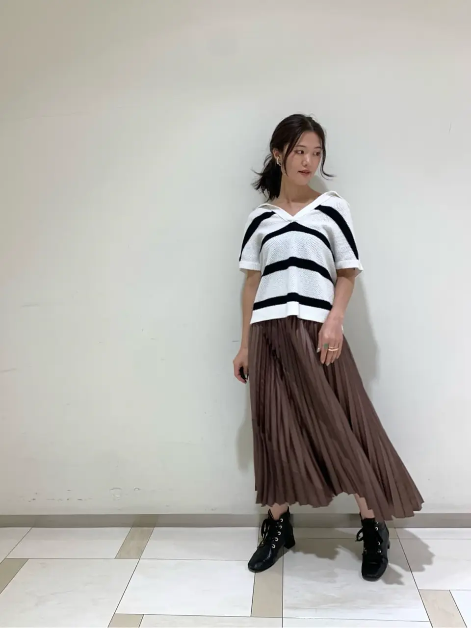 GRACE CONTINENTAL A.Kameyama コーディネート画像