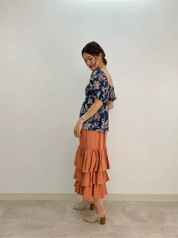 GRACE CONTINENTAL A.Kameyama コーディネート画像