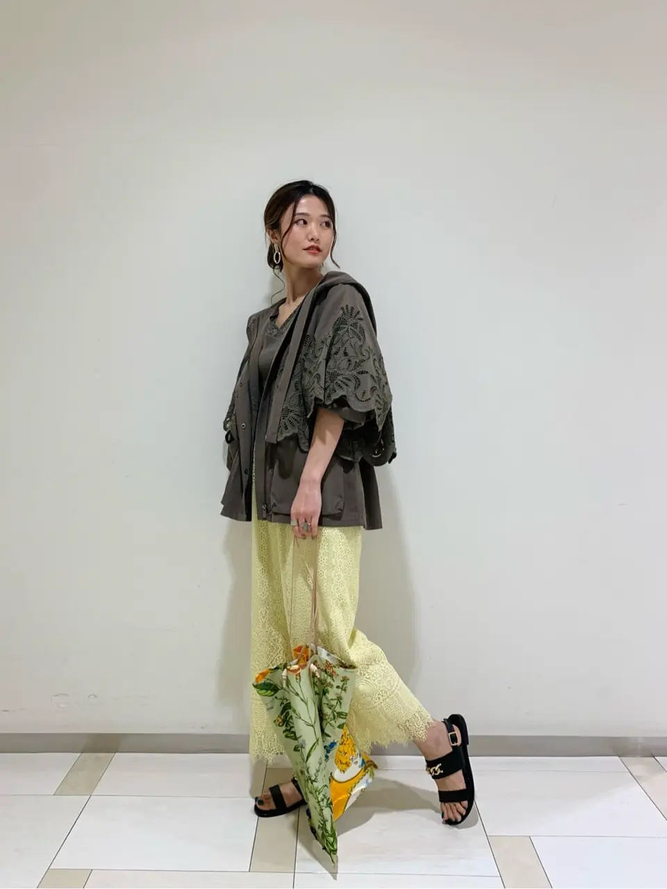 GRACE CONTINENTAL A.Kameyama コーディネート画像