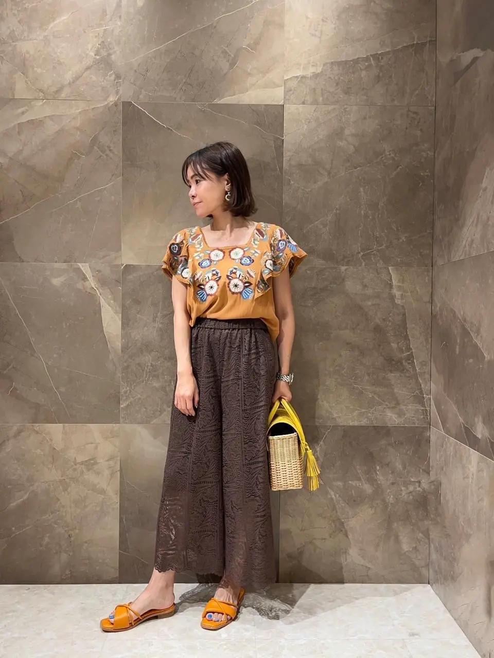 GRACE CONTINENTAL 穐山　香織 コーディネート画像