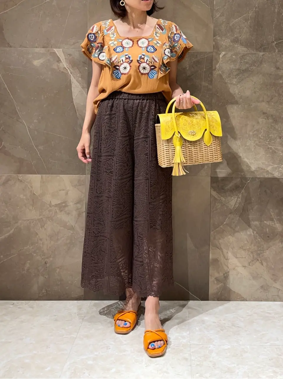 GRACE CONTINENTAL 穐山　香織 コーディネート画像