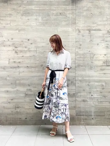 GRACE CONTINENTAL 古川温子 コーディネート画像