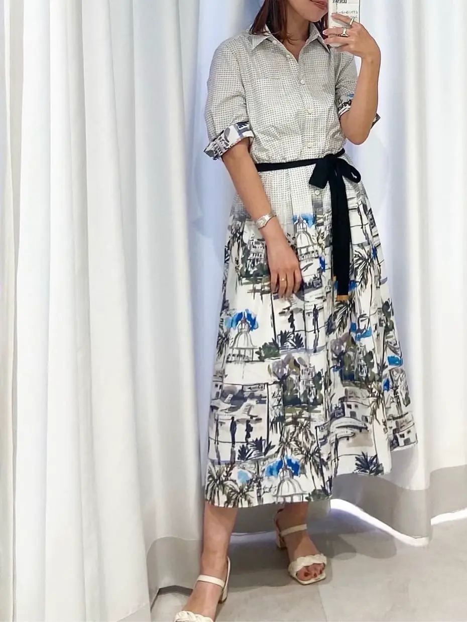 GRACE CONTINENTAL 古川温子 コーディネート画像