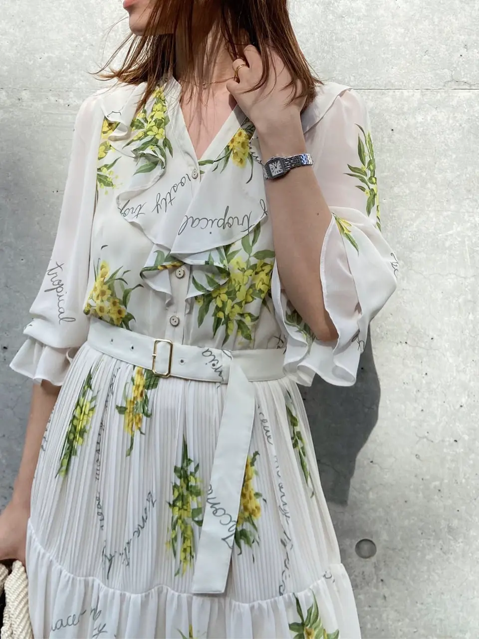 GRACE CONTINENTAL 古川温子 コーディネート画像