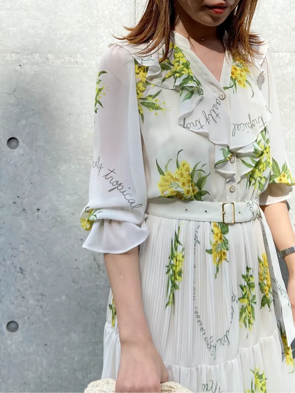 GRACE CONTINENTAL 古川温子 コーディネート画像