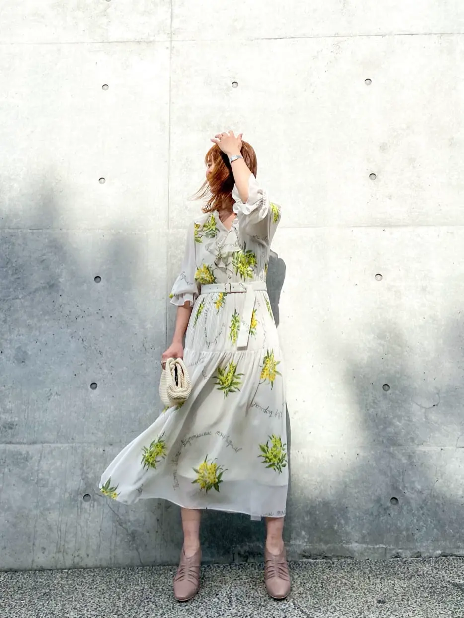 GRACE CONTINENTAL 古川温子 コーディネート画像