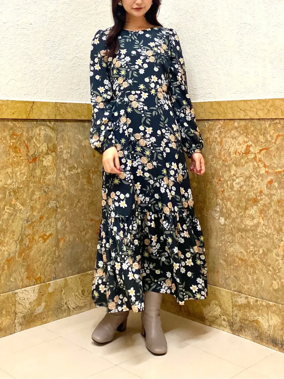 GRACE CONTINENTAL MORITA AI コーディネート画像