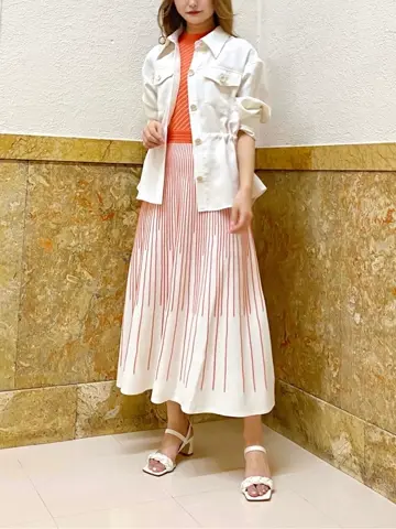 GRACE CONTINENTAL MORITA AI コーディネート画像