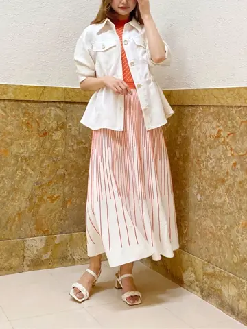 GRACE CONTINENTAL MORITA AI コーディネート画像